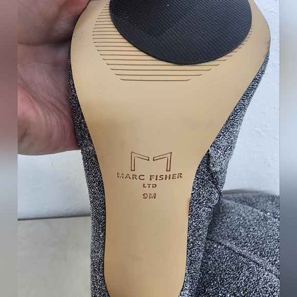 Marc Fisher Gray Heeled Boots - Picture 5 of 5